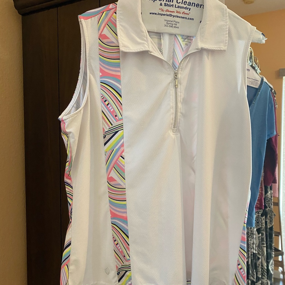 GG Blue Sleeveless top